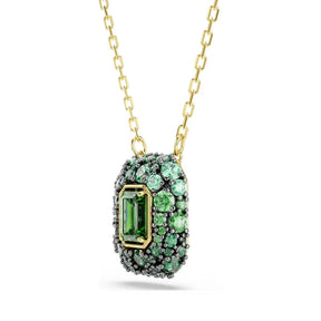 Swarovski Sublima kaulakoru, keltakullattu ja vihreät zirkonit, 5752884