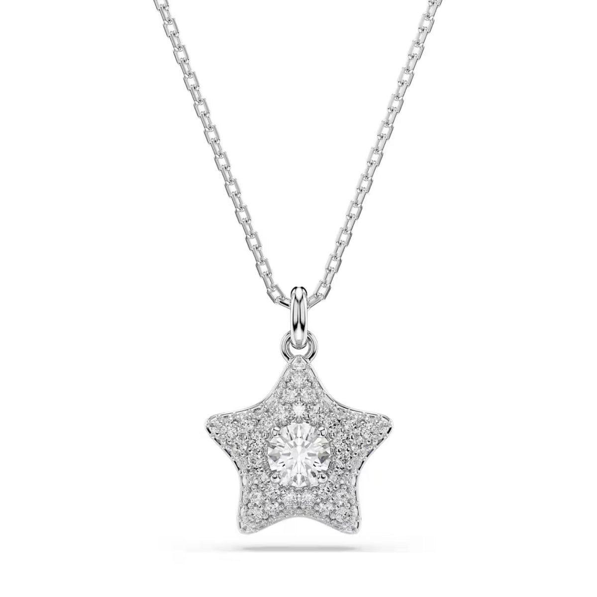Swarovski Sublima kaulakoru, vaalea metalli ja kirkkaat zirkonit, 5758393