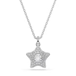 Swarovski Sublima kaulakoru, vaalea metalli ja kirkkaat zirkonit, 5758393