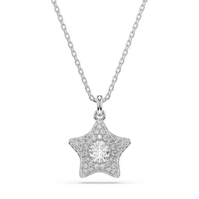 Swarovski Sublima kaulakoru, vaalea metalli ja kirkkaat zirkonit, 5758393