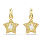 Swarovski Sublima korvakorut, keltakullattu ja eriväriset zirkonit, 5755274