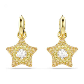 Swarovski Sublima korvakorut, keltakullattu ja eriväriset zirkonit, 5755274