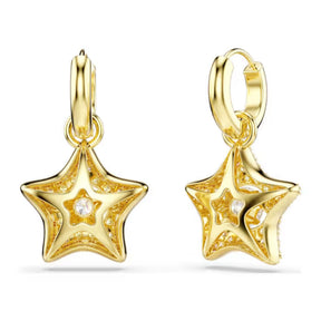 Swarovski Sublima korvakorut, keltakullattu ja eriväriset zirkonit, 5755274