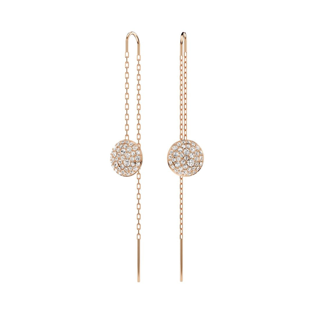 Swarovski Sublima korvakorut, rosekullattu ja kirkkaat kristallit 5689427