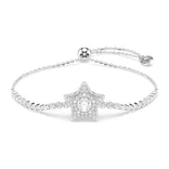 Swarovski Chroma korvakorut, vaalea metalli ja kirkkaat kristallit, 5754184