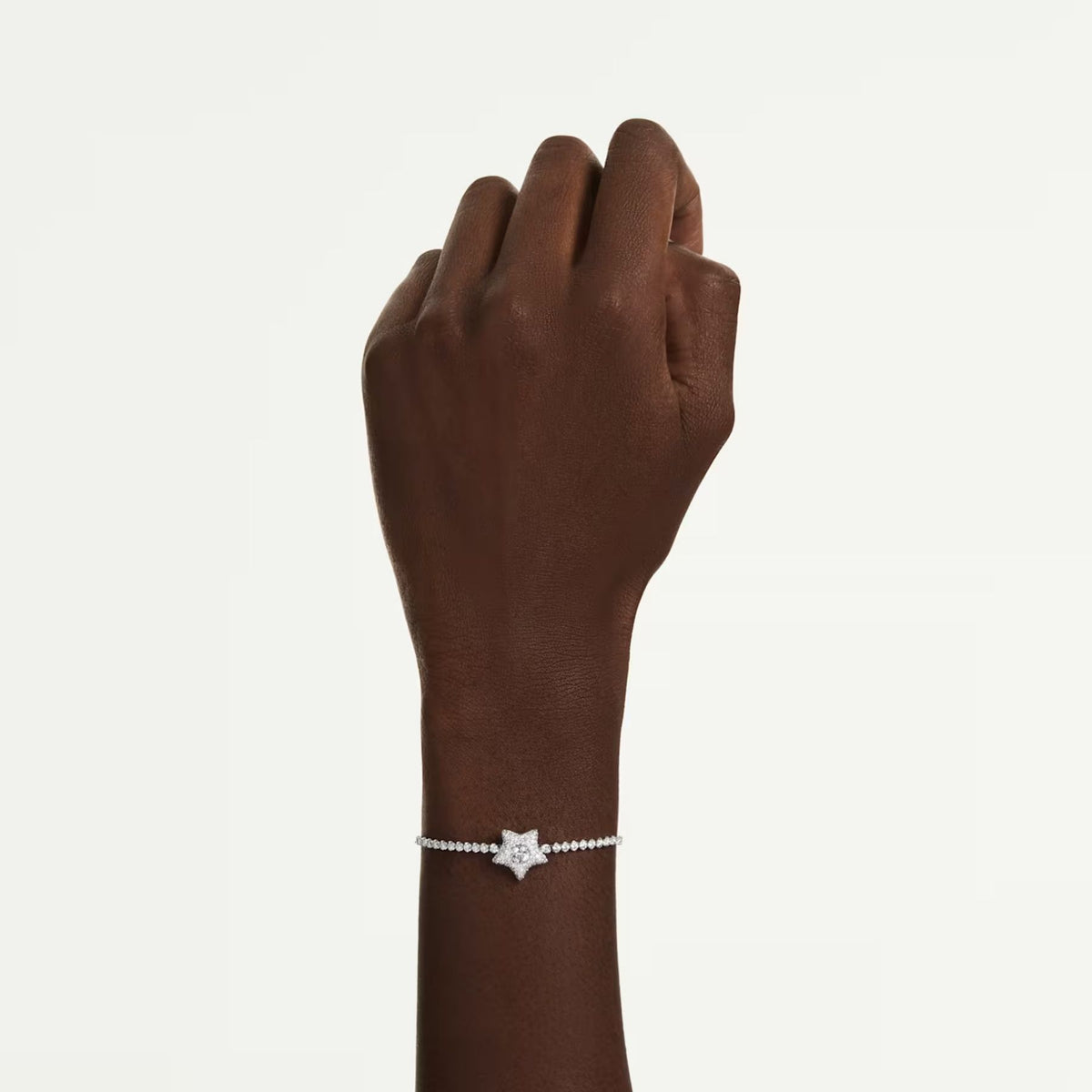 Swarovski Chroma korvakorut, vaalea metalli ja kirkkaat kristallit, 5754184