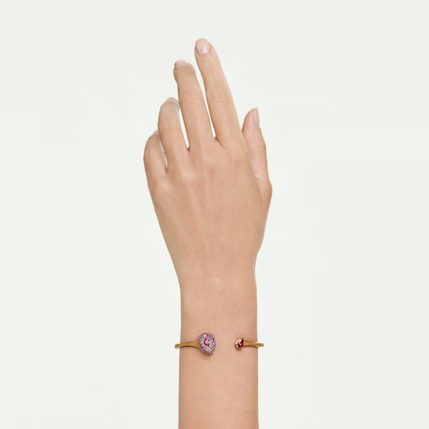 Swarovski Sublima rannerengas, keltakullattu ja punaiset zirkonit, 5752894