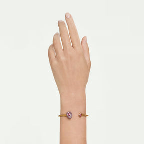 Swarovski Sublima rannerengas, keltakullattu ja punaiset zirkonit, 5752894