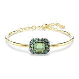 Swarovski Sublima rannerengas, keltakullattu ja vihreät zirkonit, 5758457