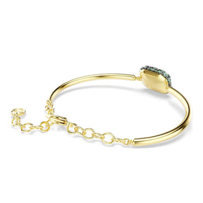 Swarovski Sublima rannerengas, keltakullattu ja vihreät zirkonit, 5758457
