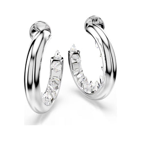 Swarovski Sublima rengaskorvakorut, vaalea metalli ja kirkkaat kristallit 5723288