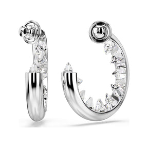 Swarovski Sublima rengaskorvakorut, vaalea metalli ja kirkkaat kristallit 5723288