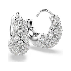 Swarovski Sublima rengaskorvakorut, vaalea metalli ja kirkkaat kristallit 5732282