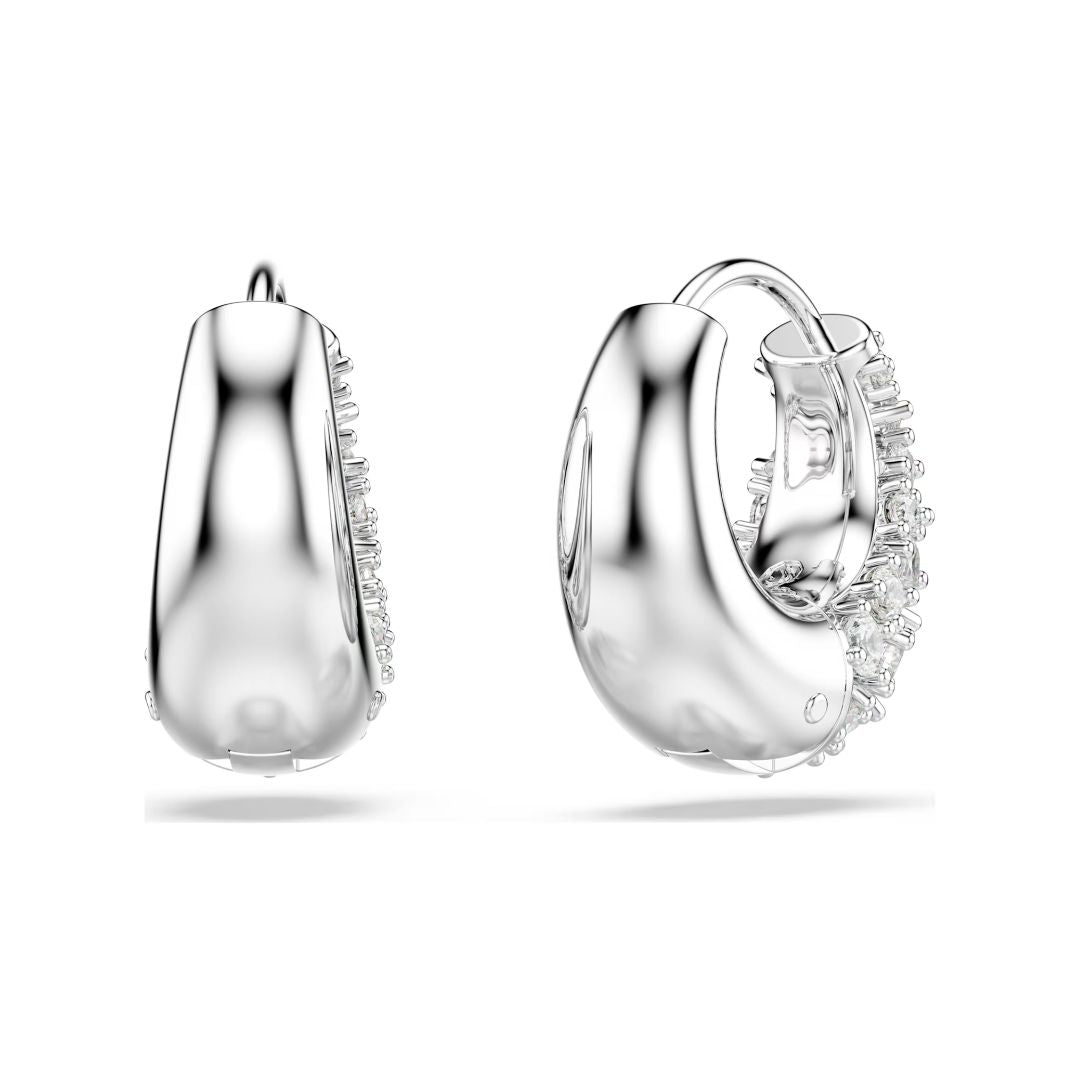 Swarovski Sublima rengaskorvakorut, vaalea metalli ja kirkkaat kristallit 5732282