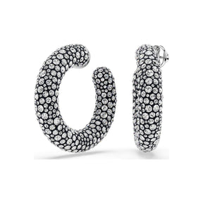 Swarovski Sublima rengaskorvakorut, vaalea metalli ja kirkkaat kristallit 5732283