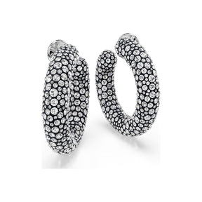 Swarovski Sublima rengaskorvakorut, vaalea metalli ja kirkkaat kristallit 5732283