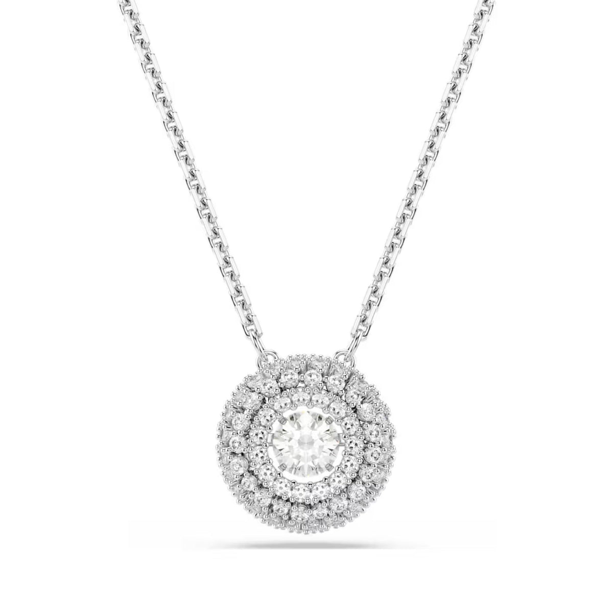 Swarovski Sublima riipus, vaalea metalli ja kirkkaat zirkonit, 5738246