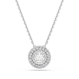 Swarovski Sublima riipus, vaalea metalli ja kirkkaat zirkonit, 5738246