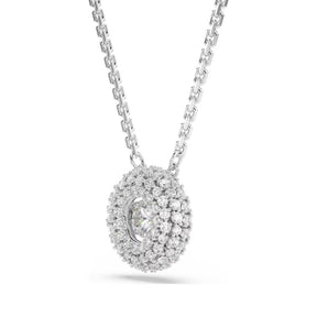 Swarovski Sublima riipus, vaalea metalli ja kirkkaat zirkonit, 5738246