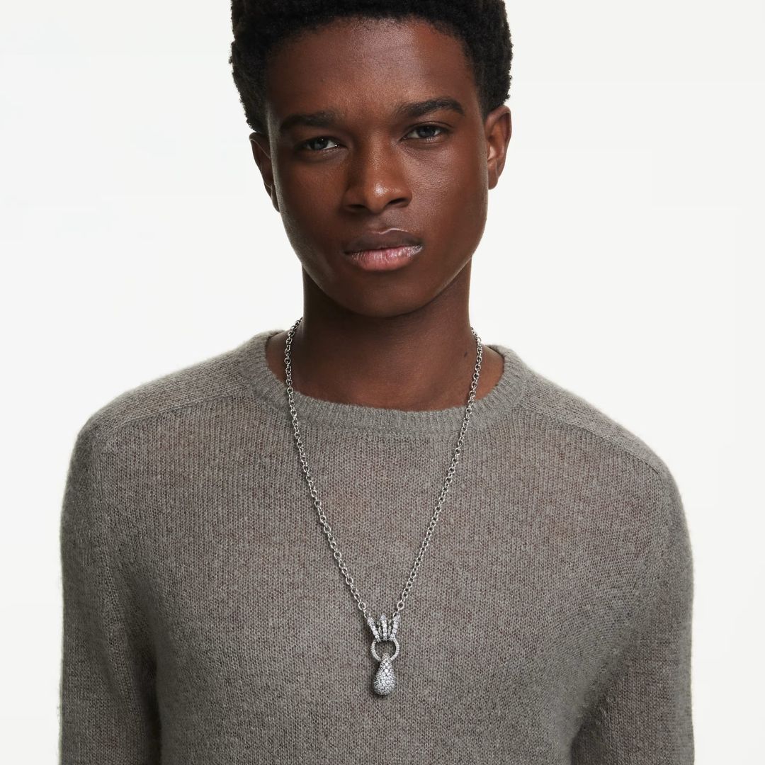 Swarovski Sublima riipus, tumma metalli ja kirkkaat kristallit 5735224