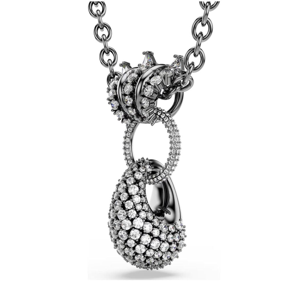 Swarovski Sublima riipus, tumma metalli ja kirkkaat kristallit 5735224