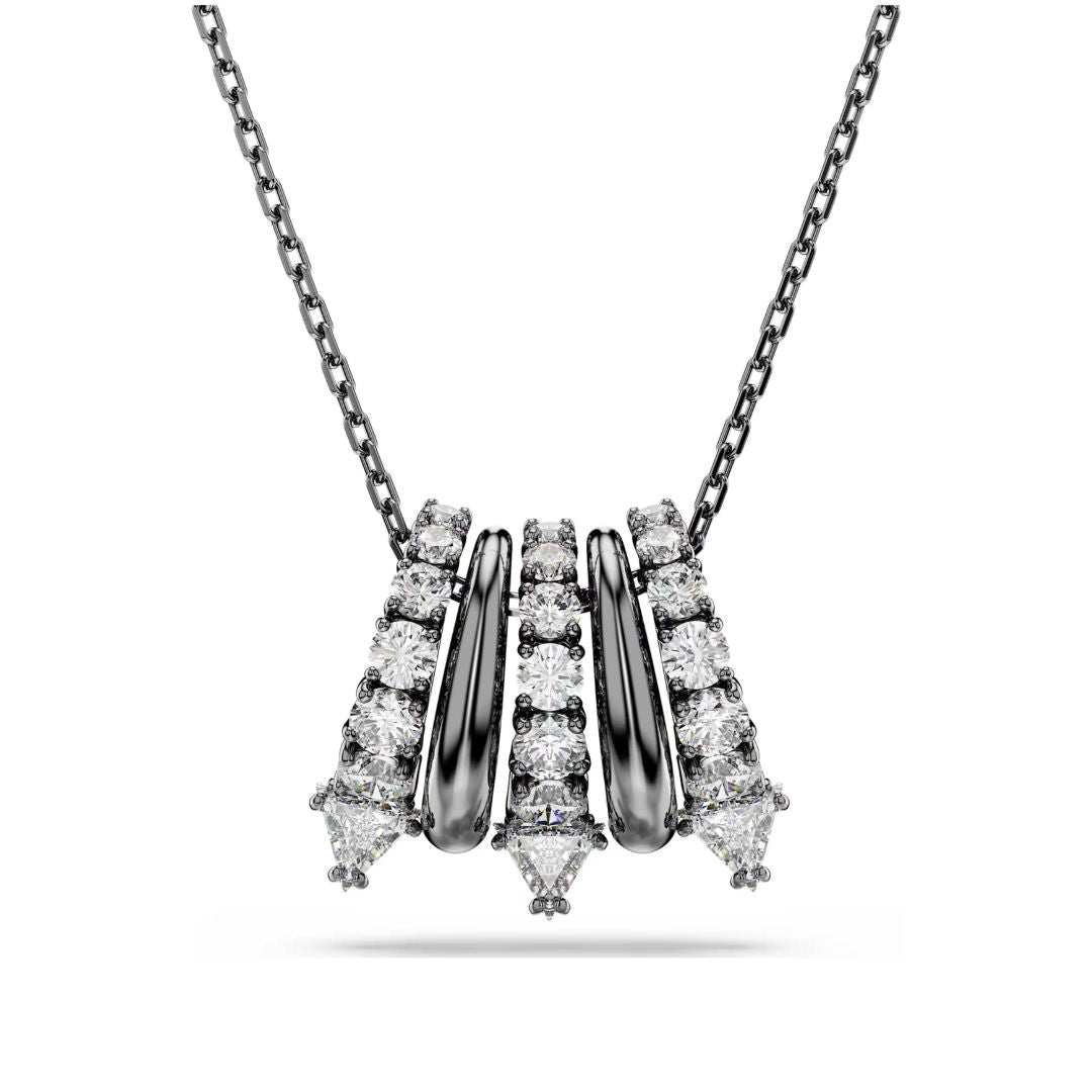 Swarovski Sublima riipus, tumma metalli ja kirkkaat kristallit 5735225