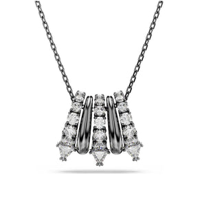 Swarovski Sublima riipus, tumma metalli ja kirkkaat kristallit 5735225