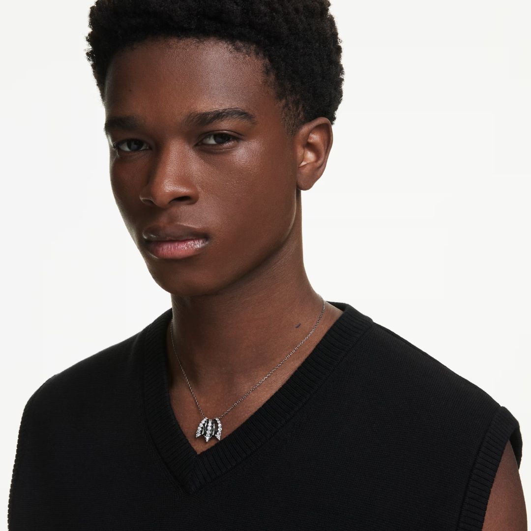 Swarovski Sublima riipus, tumma metalli ja kirkkaat kristallit 5735225