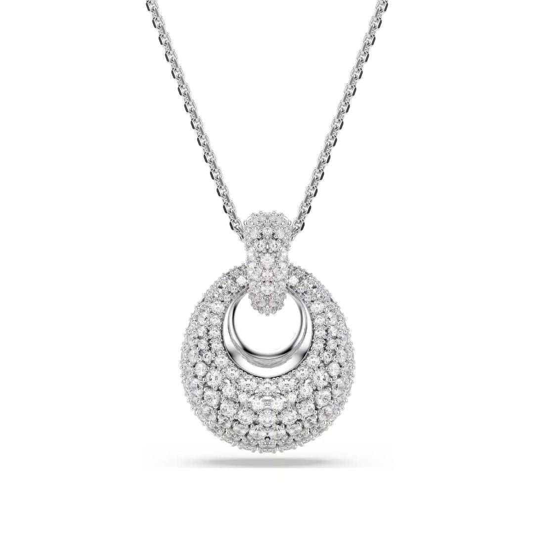 Swarovski Sublima riipus, vaalea metalli ja kirkkaat kristallit 5735223