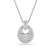 Swarovski Sublima riipus, vaalea metalli ja kirkkaat kristallit 5735223