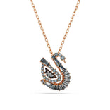 Swarovski Swan kaulakoru, rosekullattu ja harmaat zirkonit, 5764882