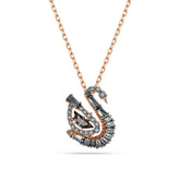 Swarovski Swan kaulakoru, rosekullattu ja harmaat zirkonit, 5764882