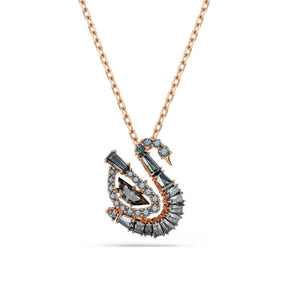 Swarovski Swan kaulakoru, rosekullattu ja harmaat zirkonit, 5764882