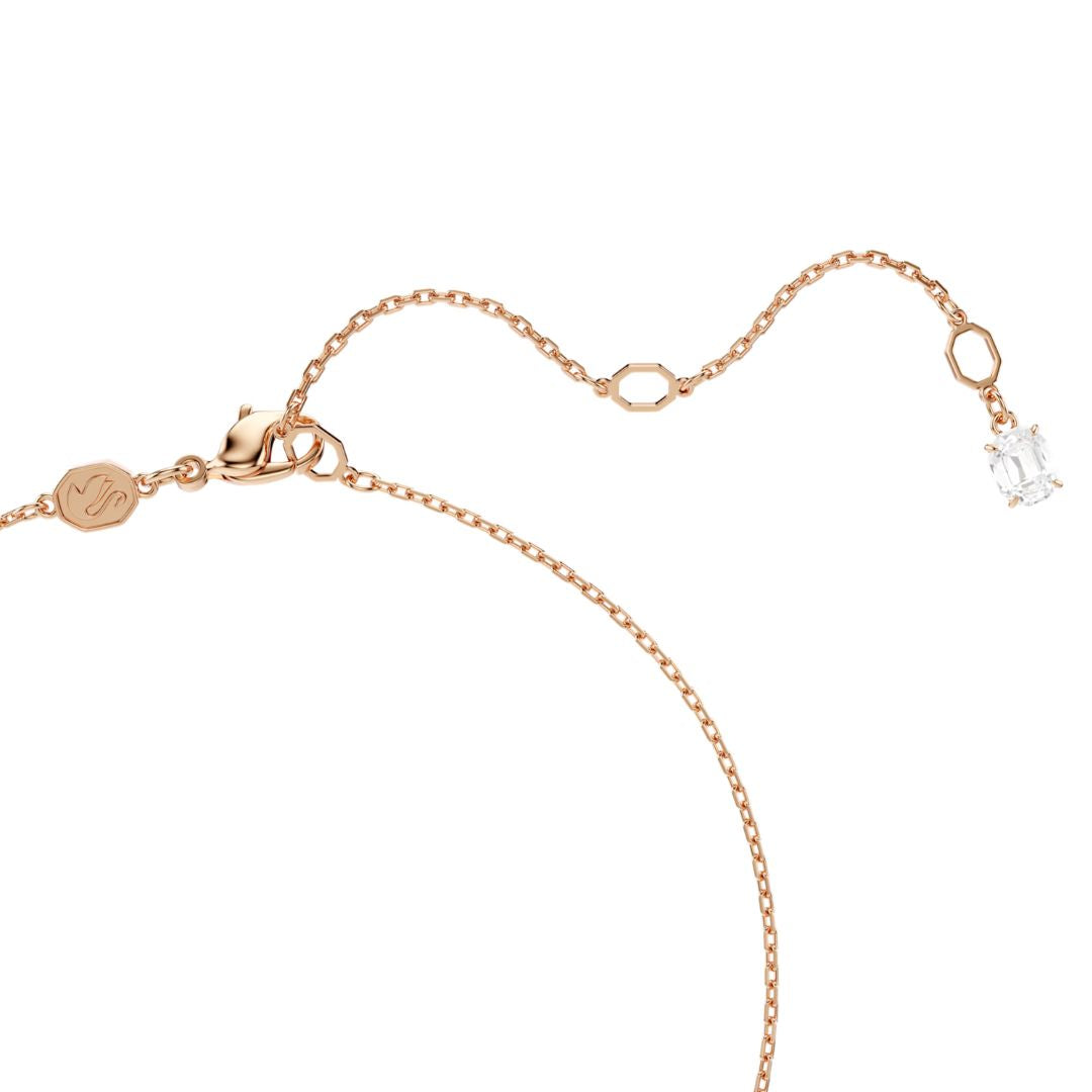 Swarovski Swan riipus, ruusukullanväri, vaaleanpunainen ja kirkkaat kristallit, 5732414