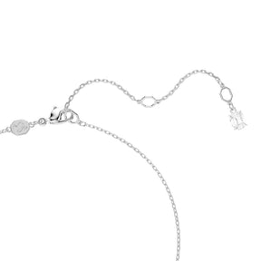 Swarovski Swan riipus, vaalea metalli ja kirkkaat kristallit, 5723387