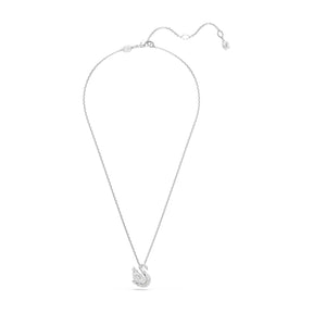 Swarovski Swan riipus, vaalea metalli ja kirkkaat kristallit 5732412