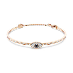 Swarovski Symbolica Evil Eye rannekoru, rosekullattu ja eri väriset kristallit