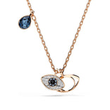 Swarovski Symbolica Evil Eye riipus, rosekullattu ja eriväriset kristallit 5736984