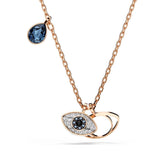 Swarovski Symbolica Evil Eye riipus, rosekullattu ja eriväriset kristallit 5736984