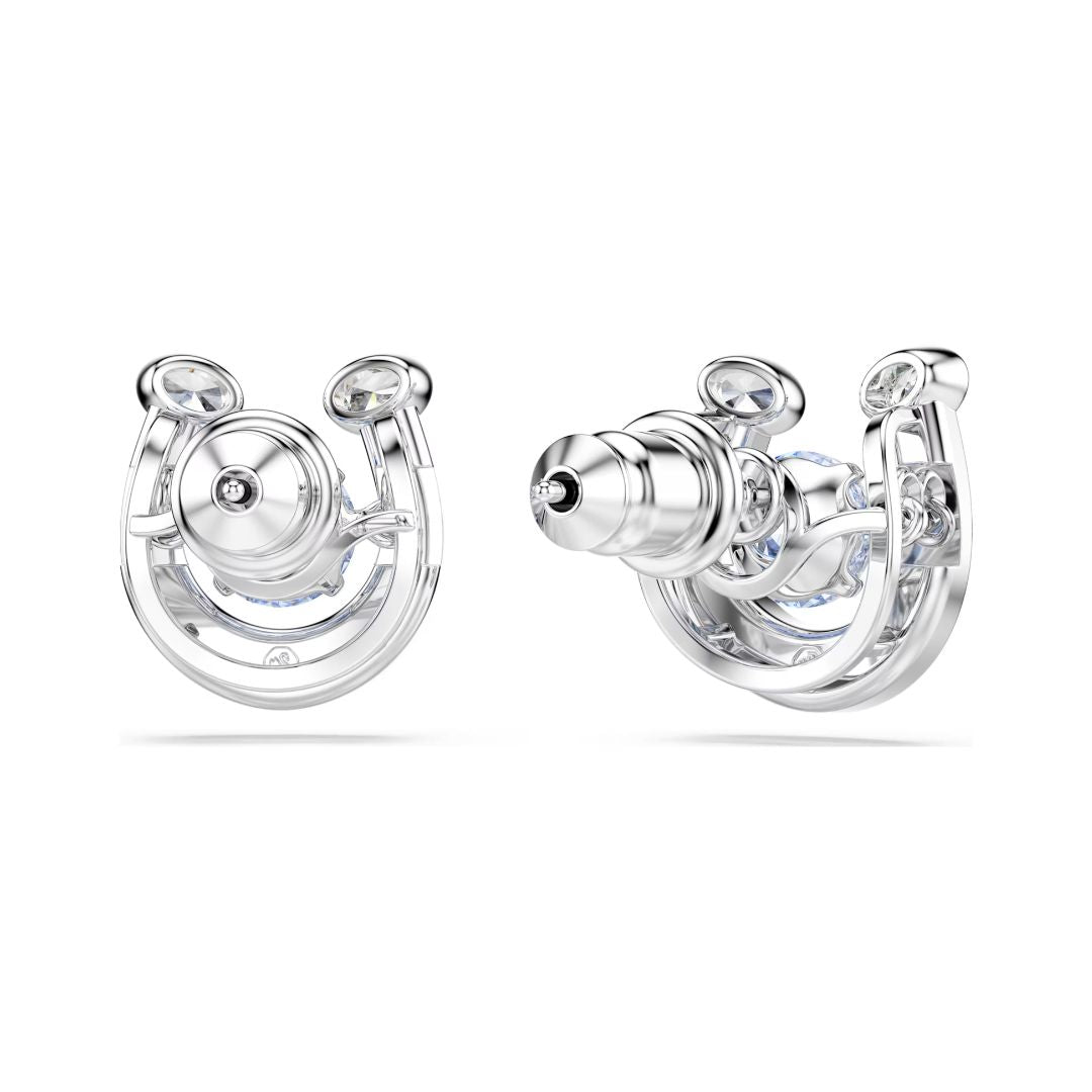 Swarovski Symbolica Horse shoe korvakorut, siniset ja kirkkaat kristallit, 5746563