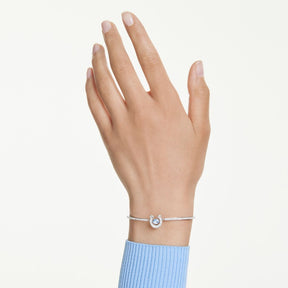 Swarovski Symbolica Horse shoe rannerengas, kirkkaat zirkonit ja sininen kristalli, 5736983