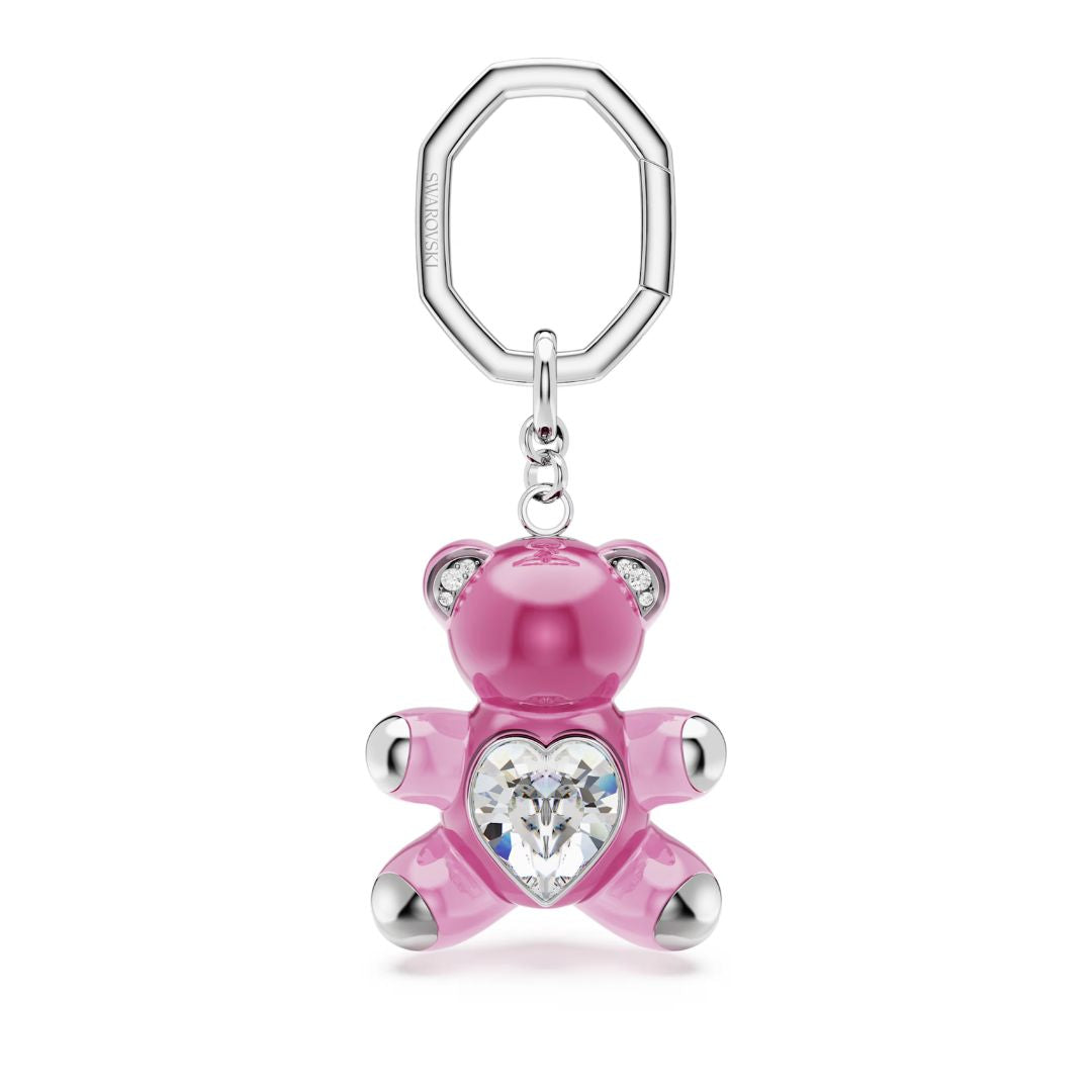 Swarovski Teddy avaimenperä, ruostumaton teräs ja kristallit, 5735365