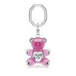 Swarovski Teddy avaimenperä, ruostumaton teräs ja kristallit, 5735365