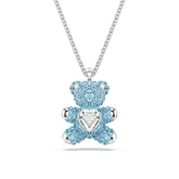 Swarovski Teddy riipus, vaalea metalli ja kirkkaat kristallit, 5737620