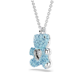 Swarovski Teddy riipus, vaalea metalli ja kirkkaat kristallit, 5737620