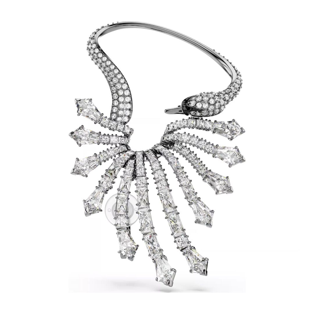Swarovski The Vienna Collection Ear Cuff korvakoru, tumma metalli kirkkailla kristalleilla 5709266