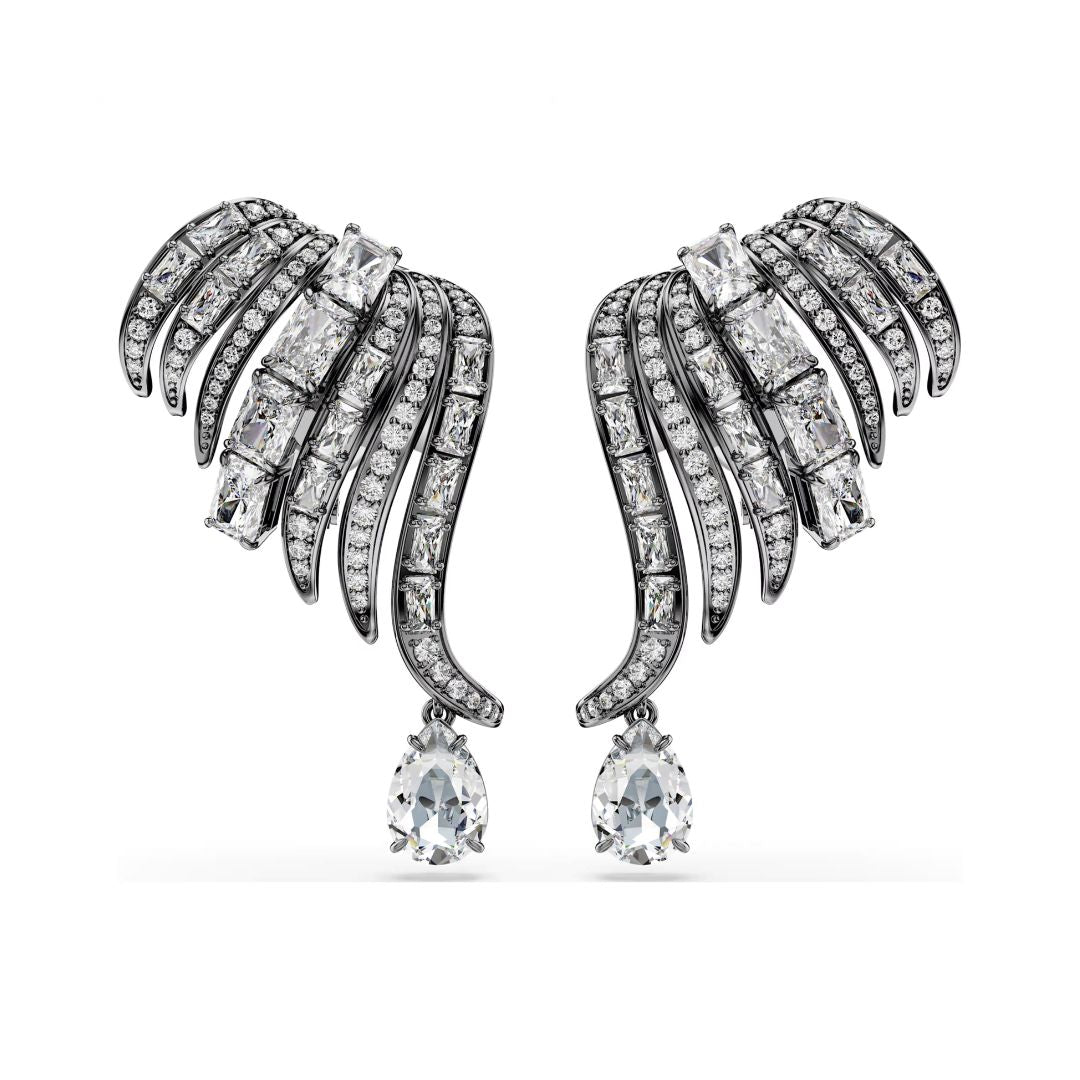 Swarovski The Vienna Collection Ear Cuff korvakorut, tumma metalli kirkkailla kristalleilla 5709265