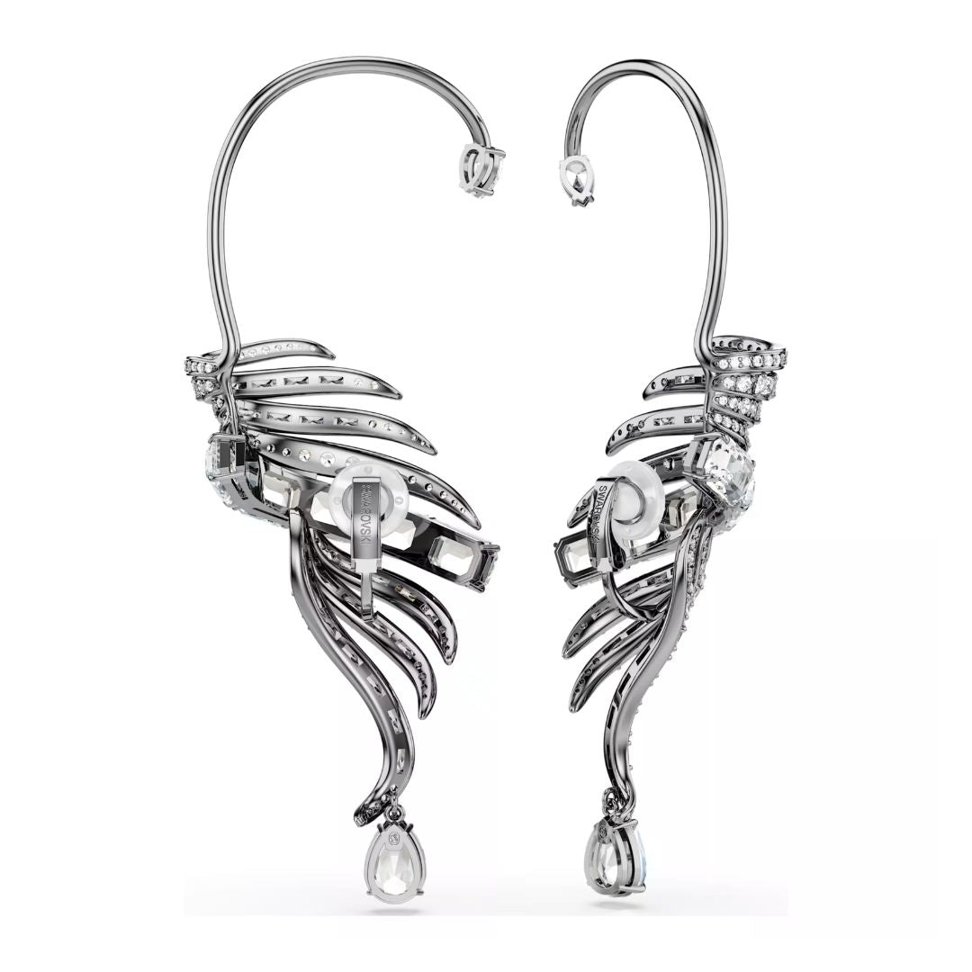 Swarovski The Vienna Collection Ear Cuff korvakorut, tumma metalli kirkkailla kristalleilla 5733809