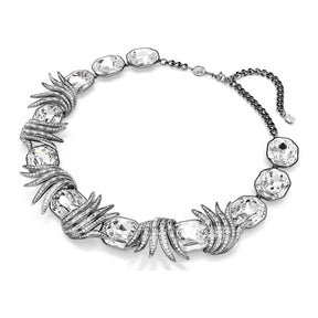 Swarovski The Vienna Collection kaulakoru, tumma metalli kirkkailla kristalleilla 5709259