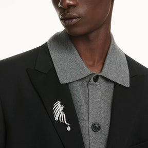 Swarovski The Vienna Collection rintakoru, tumma metalli kirkkailla kristalleilla 5735193